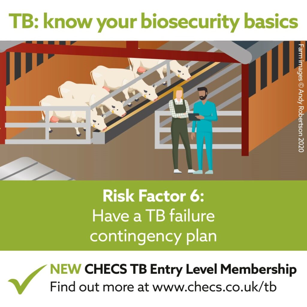 Have a TB failure contingency plan